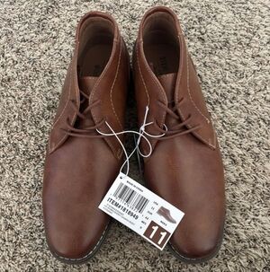 Stetson Men's Tan Leather Chukka Boots